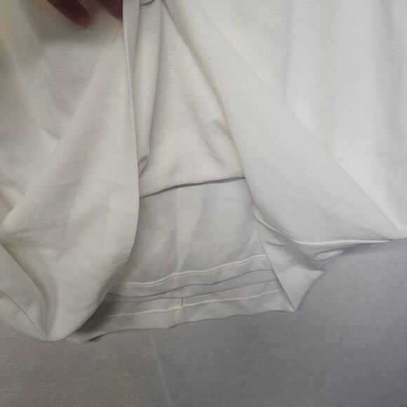 CHARLES HENRY Off the Shoulder Ruffle Dress in Ivory - Picture 4 of 10